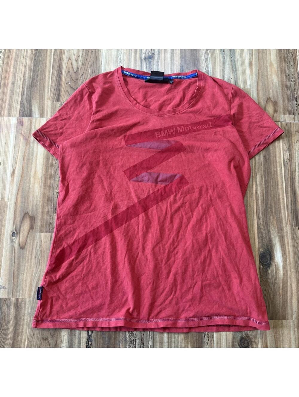 Red BMW Motorrad cotton t-shirt